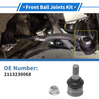 2X Front Lower Ball Joints for Mercedes-Benz E-Class (2002–2009) No. 2113230068