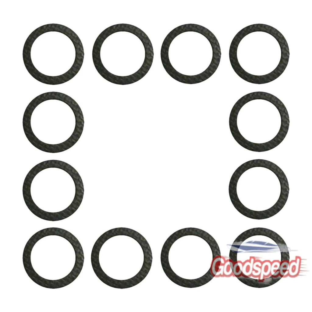 12pc Lower Gearcase Drain Seal Gasket for Mercury Alpha (OEM 12-19183, 18-2945)