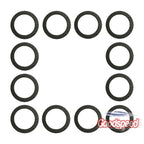 12pc Lower Gearcase Drain Seal Gasket for Mercury Alpha (OEM 12-19183, 18-2945)