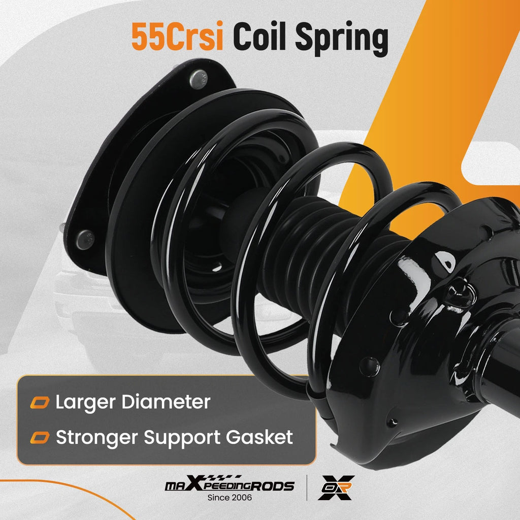 Set of 4 Complete Shocks Struts with Spring for Subaru Legacy (2005–2009)