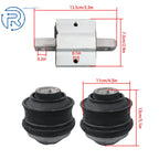 Set of 3 Engine Motor & Transmission Mounts for Mercedes-Benz C280 (1998–2000)