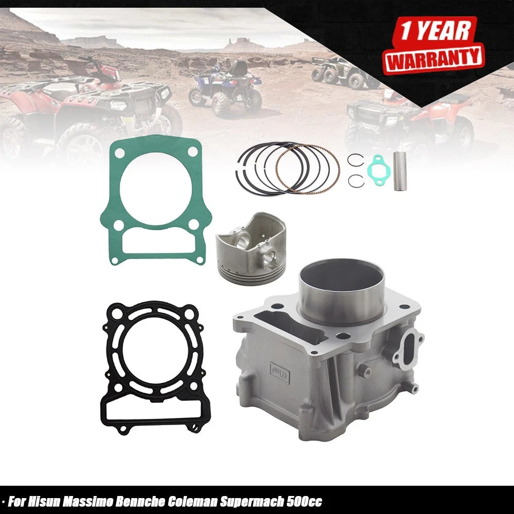 Cylinder Repair Kit for Hisun Massimo Bennche Coleman 500cc ATV UTV (2010–2023)