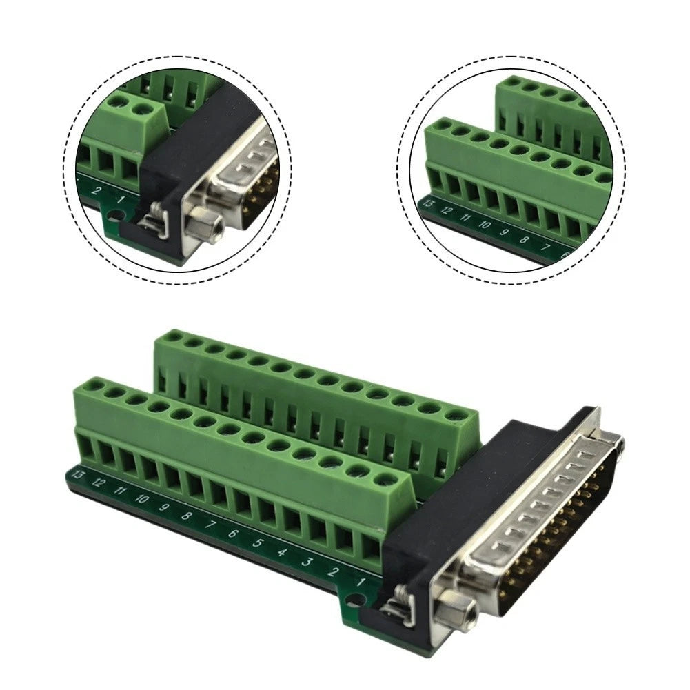 DB25G201 Male to Terminal Block Adapter for