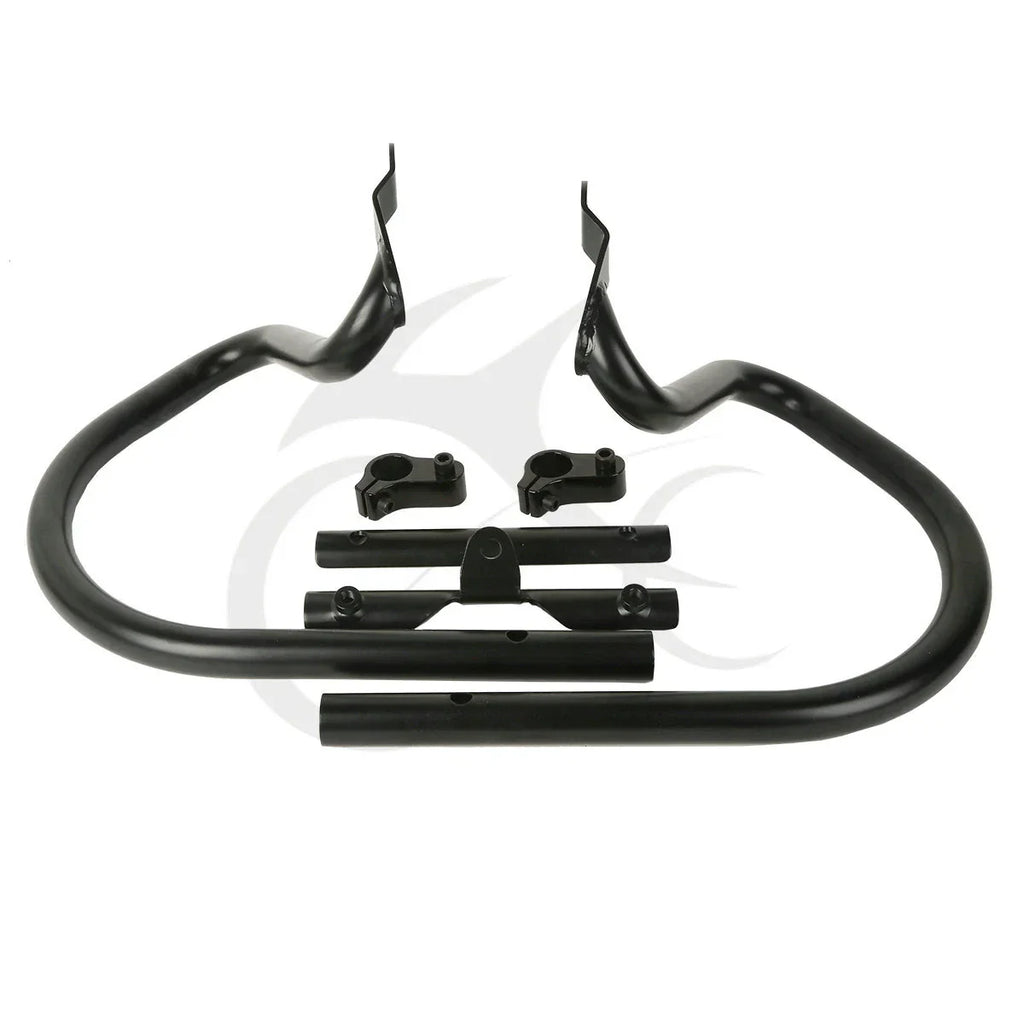 Engine Guards Crash Bar for Harley V-Rod Muscle VRSCA Chrome/Blk (2002-2017)