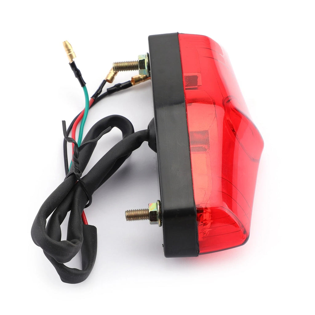 LED Brake Stop Running Rear Tail Light for Universal Motorcycle (12V)