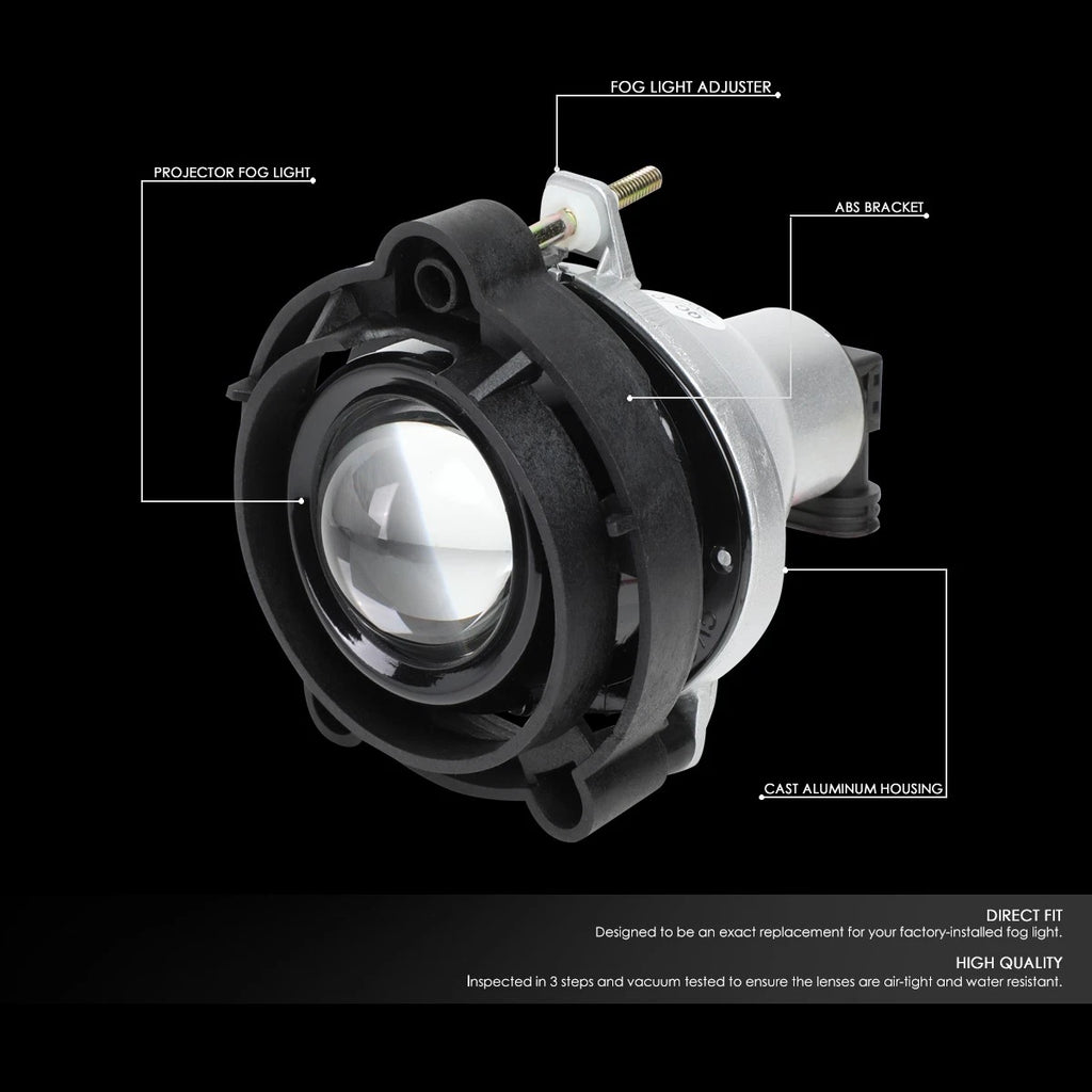 Set of 2 Projector Fog Lights for Chevy GMC Buick Saturn (2003–2018)