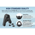 Marine Outboard Repair Kit with 3 Wrenches for Trim & Steering