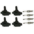 Set of 4 Ignition Coils & Spark Plugs for Subaru Forester (2011–2012)