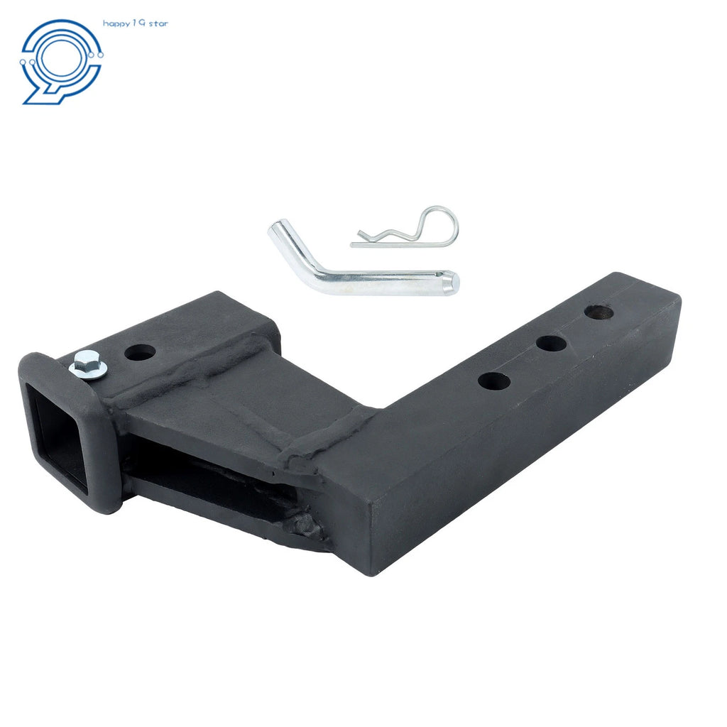 Trailer Hitch Riser for 2 Inch Receiver (6 Inch Rise/Drop)