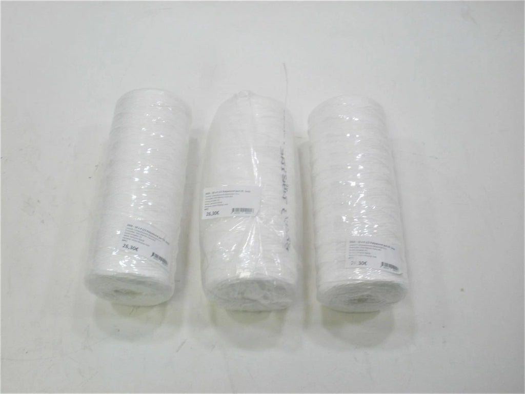 3X 5-Micron Poly-Wound Boat Water Filter for Octo Marine 2424 PWBB05 (10"x4-1/2")