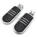 Chrome Footpeg Footrest for Kawasaki Vulcan 1500 900 800 (1996–2009)