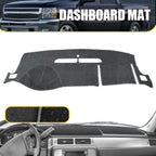 Dashboard Cover Mat for Chevy Silverado 1500 2500 3500 (2007–2013) Gray
