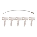 Set of 5 Ignition Keys #1920 1012505 AM10079 for Club Car Precedent