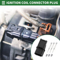 3 Pin Ignition Coil Connector Plug Male for Acura 