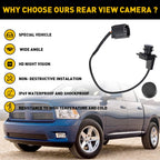 Rear View Backup Tailgate Camera for Dodge Ram 1500 2500 3500 (2009–2012)
