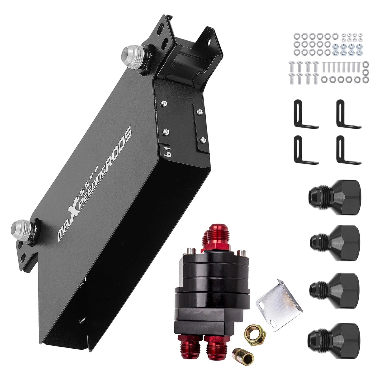 7 Row Universal Oil Cooler AN10 for (Universal Fit)