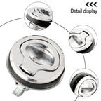 Boat Hatch Latch in Polished Stainless Steel