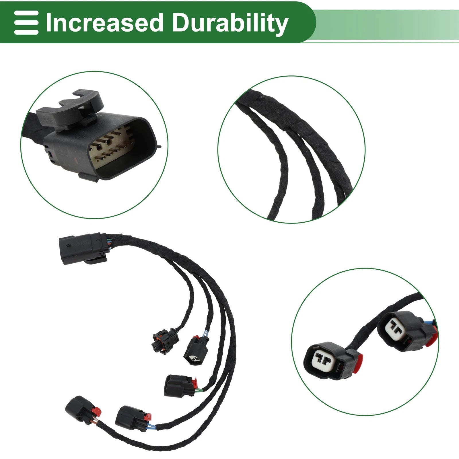 Fuel Injector Connector Wiring Harness for Cadillac Escalade ESV (2002–2006)
