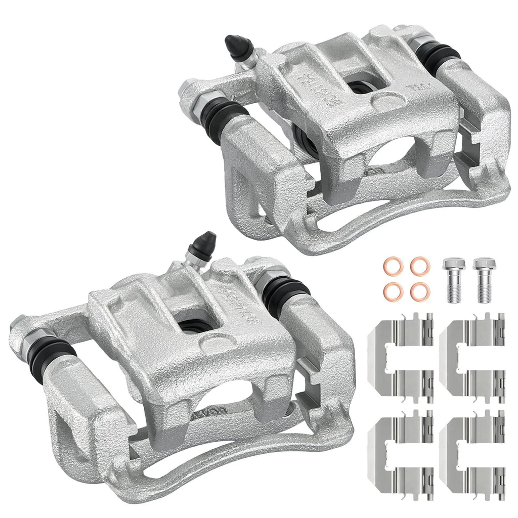 Rear Left & Right Disc Brake Caliper Pair for Hyundai Sonata (2008–2010)