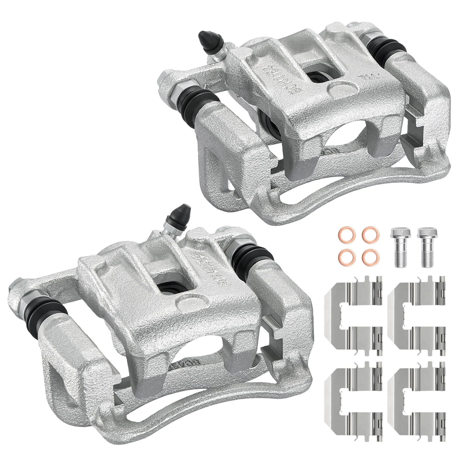 Rear Left & Right Disc Brake Caliper Pair for Hyundai Sonata (2008–2010)