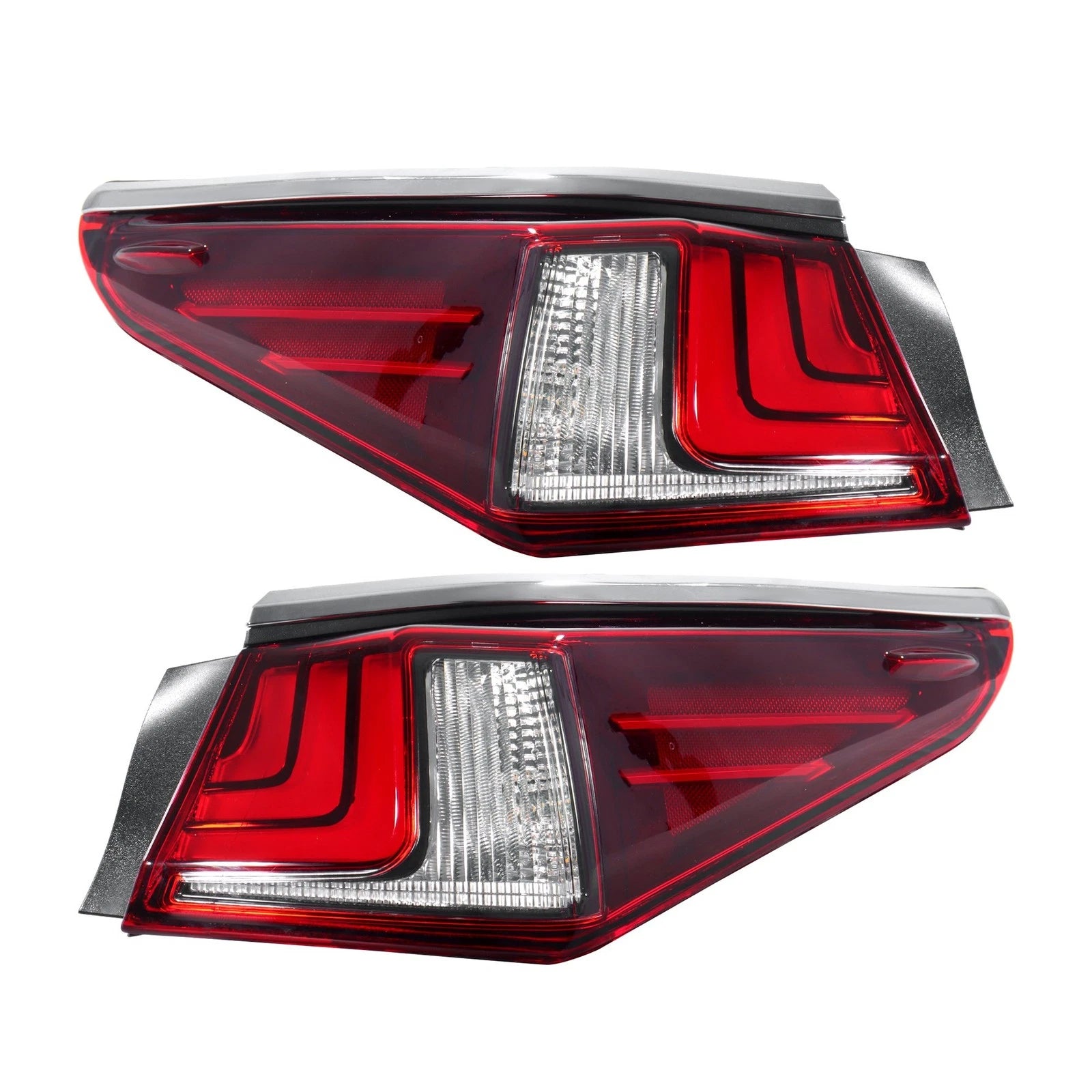 Clear LED Tail Lights Assembly for Lexus ES250 ES350 (2019–2021)