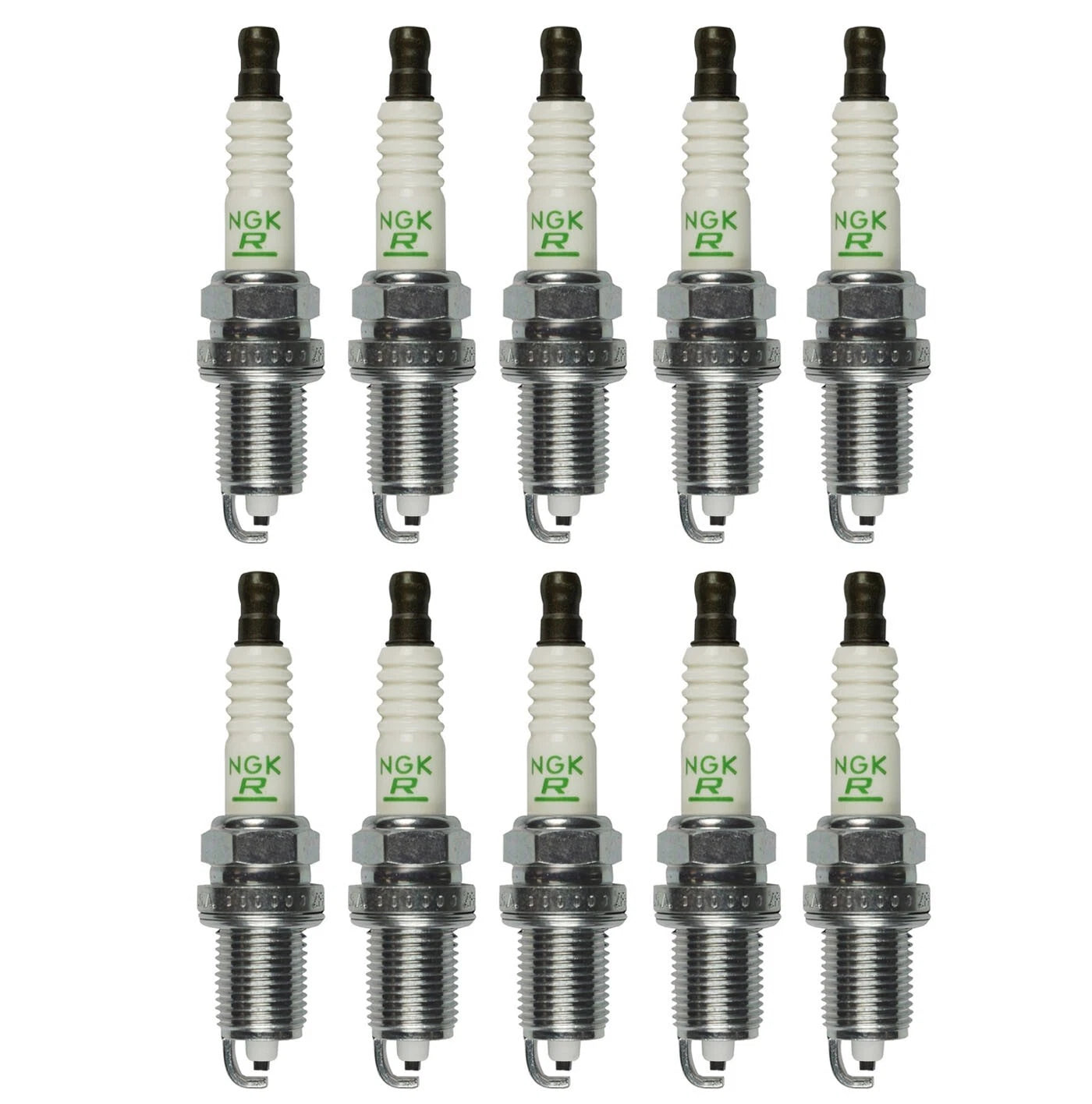 Set of 10 NGK V-Power Spark Plugs for