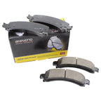 Set of 4 Akebono Performance Rear Ceramic Disc Brake Pads for Chevrolet GMC Cadillac