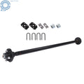 2000lbs Trailer Axle for Boat Trailer RV (Fits 4 Lug Models)