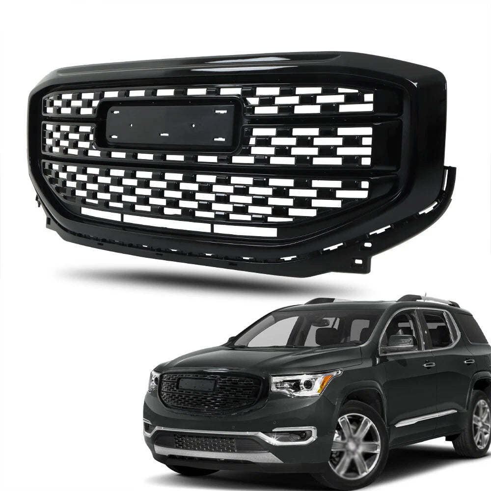 Front Grille Assembly for GMC Acadia (2017–2019) 84378394 Black