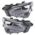 Set of 2 LED Headlight Assembly for Mazda CX-9 (2016–2023)