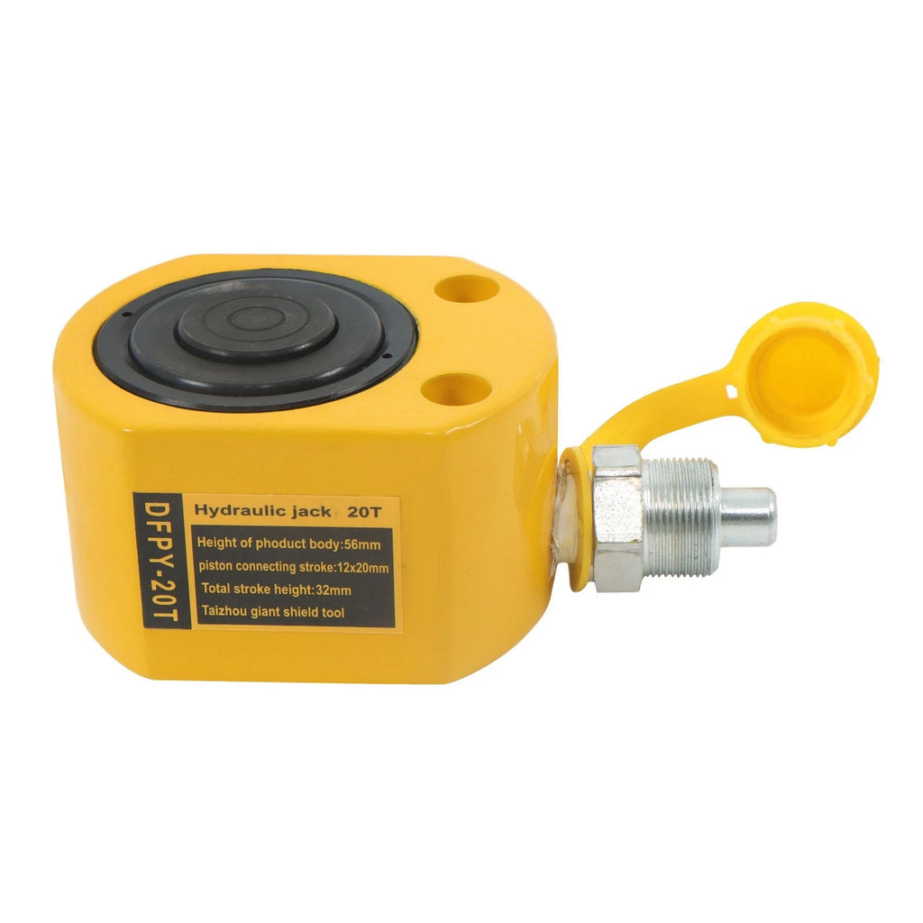 20 Ton Hydraulic Ram Jack for Low Height Lifting (1 Inch Stroke)