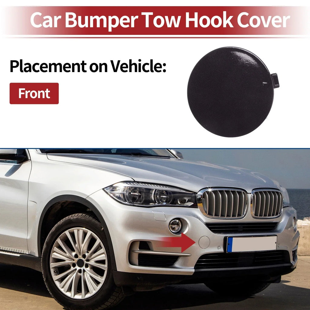 Tow Hook Cover Front Bumper for BMW X5 F15 (2014-2018)