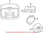 Genuine OEM Rain Sensor for Jeep Grand Cherokee WK (2011–2020)