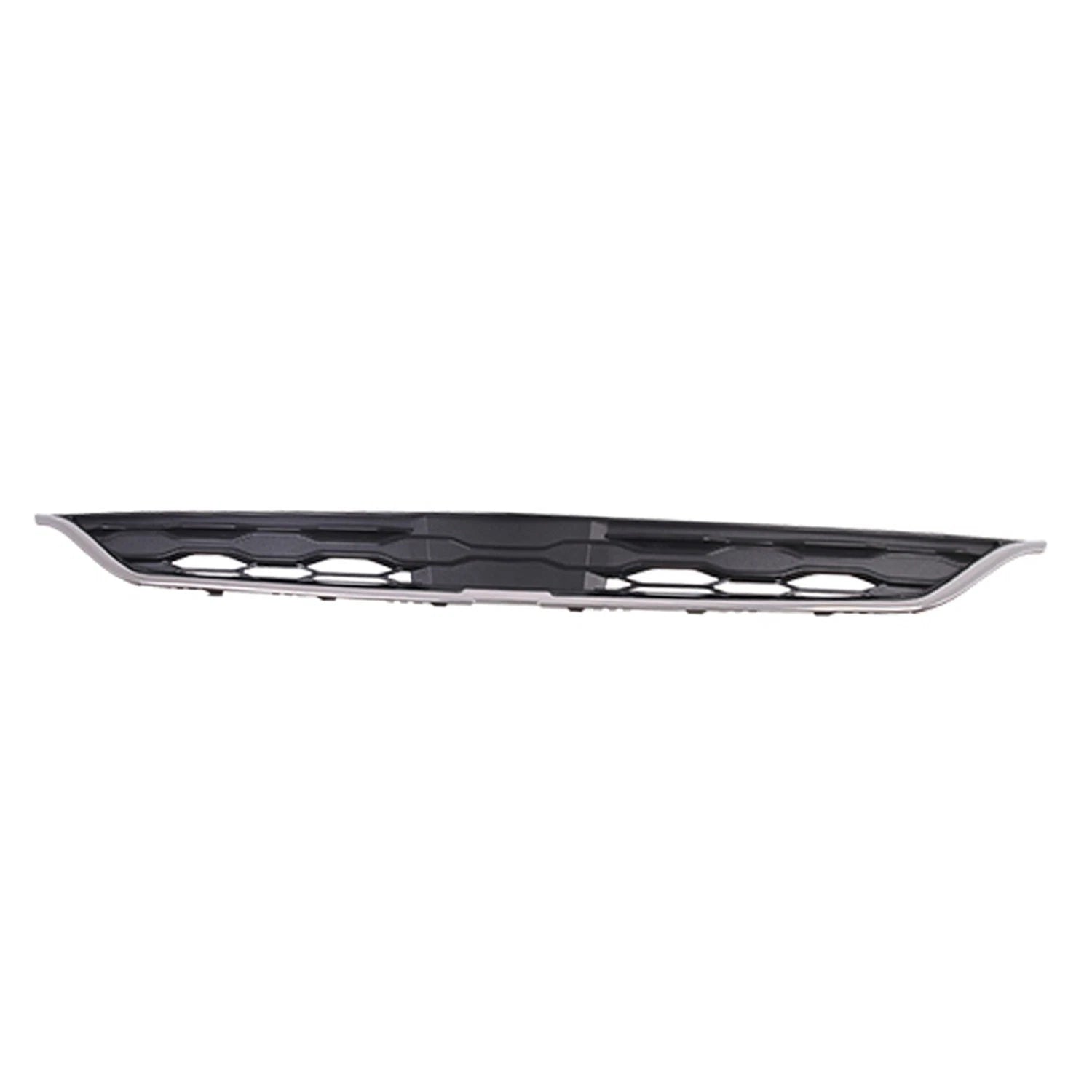 Front Upper Grille Replacement Black Chrome Plastic for Chevy Malibu (2016–2018)
