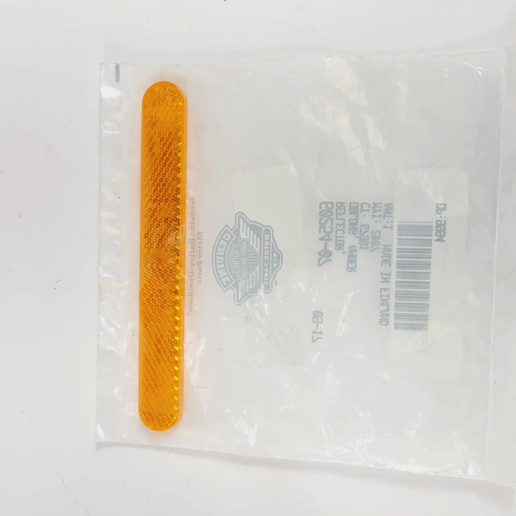 Oblong Amber Reflector for Harley-Davidson (60254-07)