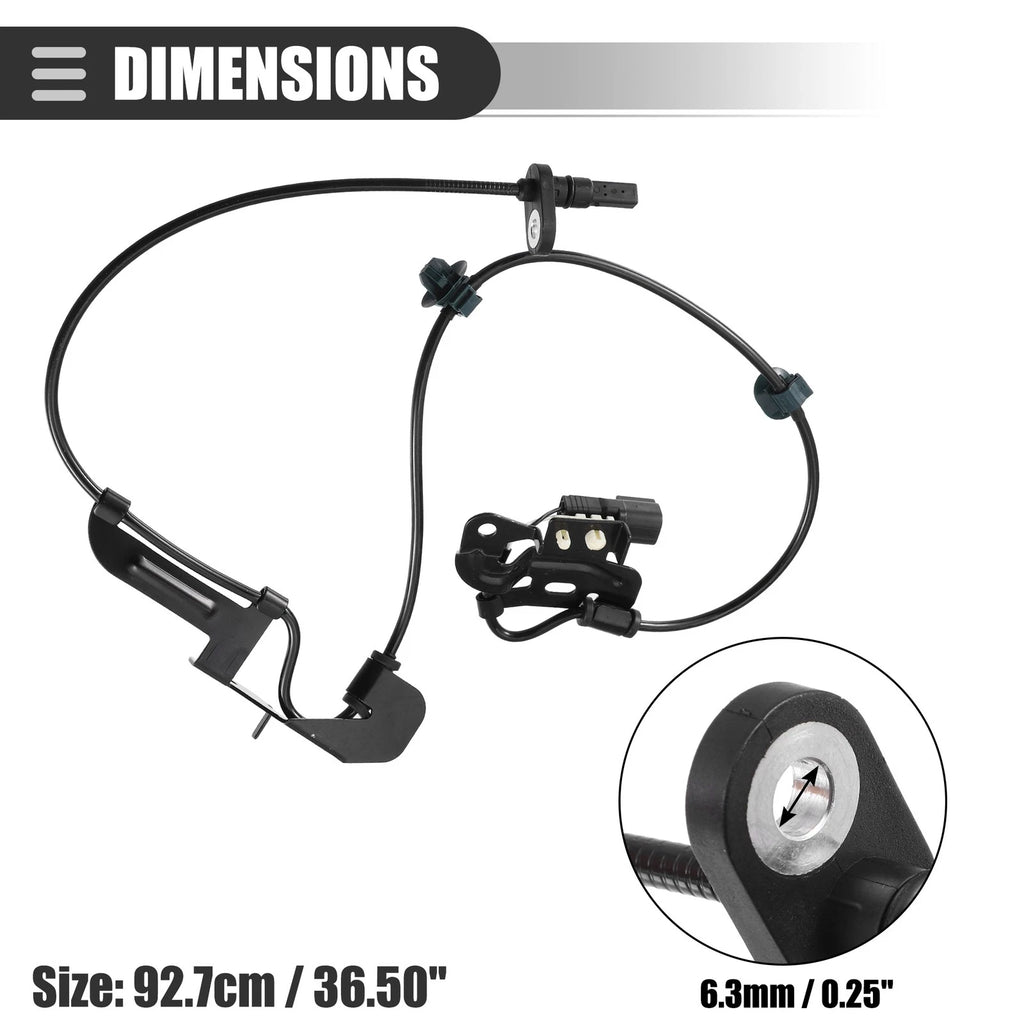 Front Right ABS Wheel Speed Sensor DB392C204BD for Ford Ranger (2012–2022)