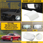 Interior Clear Overhead Dome Light Cover for Ford Mustang F-150 (1994–2004)