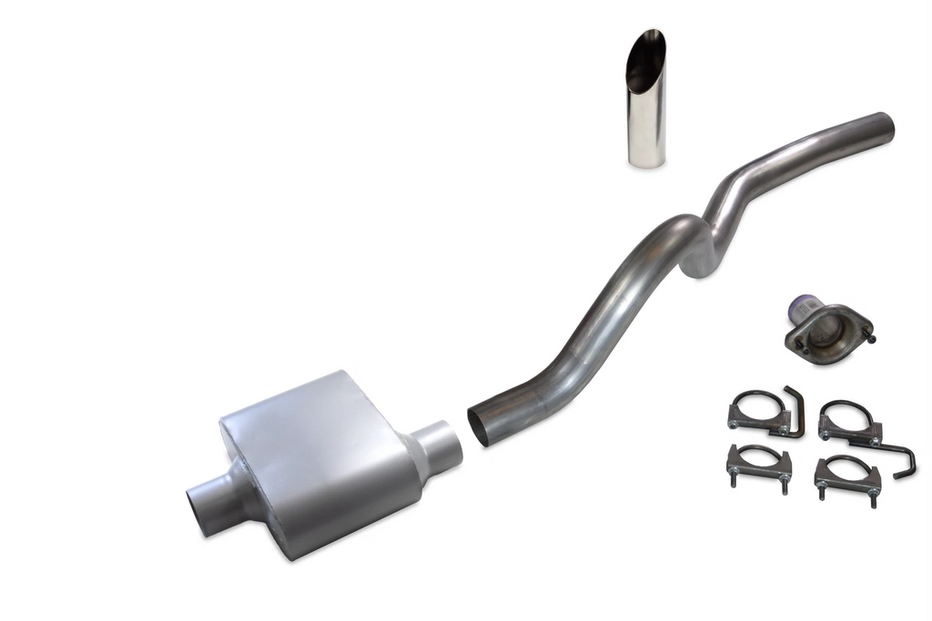 2.5" Aluminized Exhaust Kit for Jeep Wrangler TJ (2001–2006)