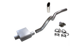 2.5" Aluminized Exhaust Kit for Jeep Wrangler TJ (2001–2006)