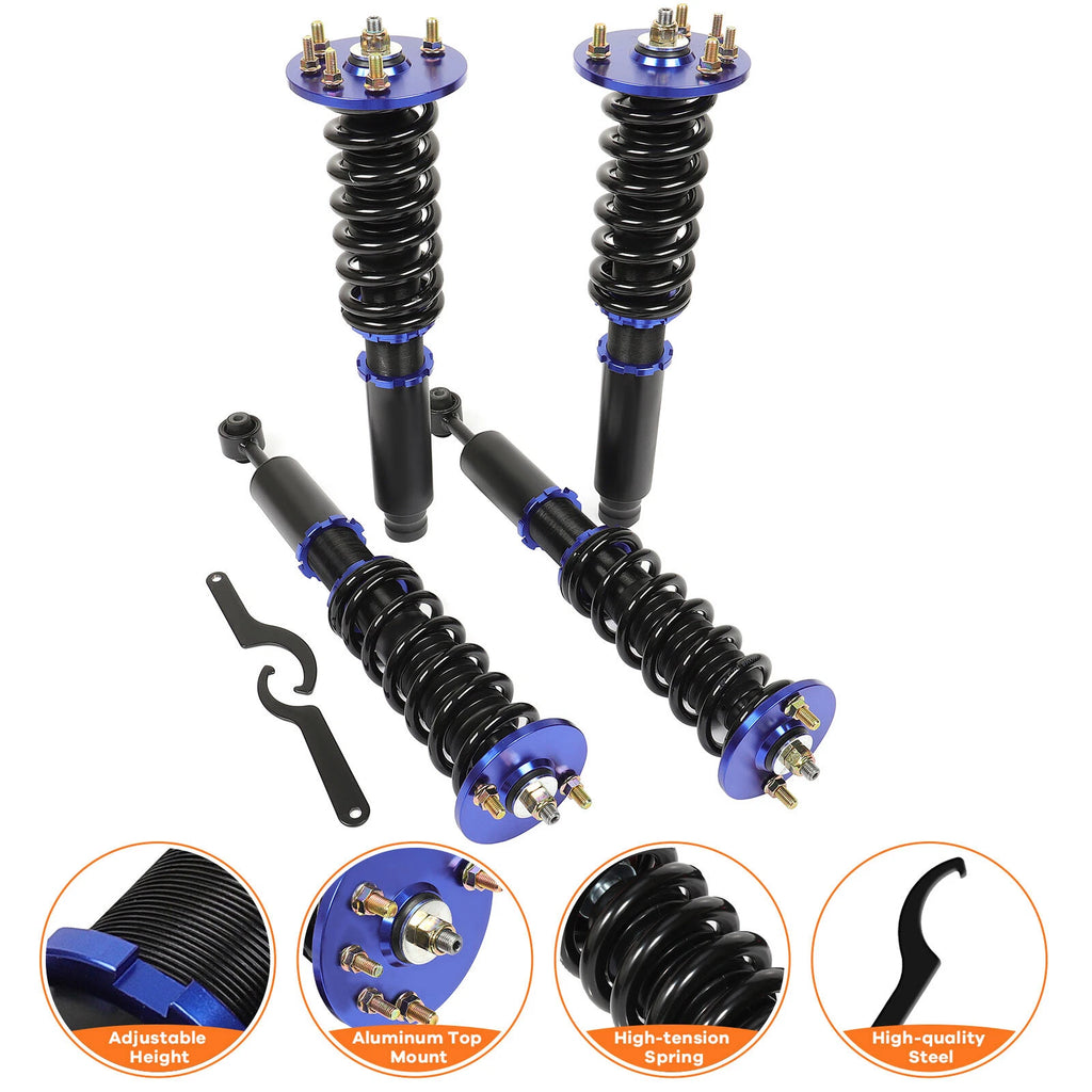 Coilovers for Honda Accord (1998–2002) & Acura TL (1999–2003)