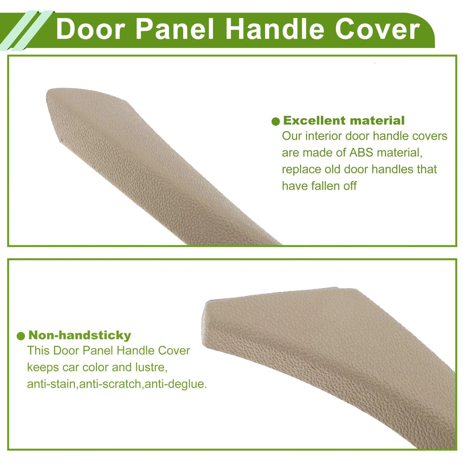 Door Panel Handle Pull Trim Cover for BMW 325i E90 Sedan (2006 - 2006)