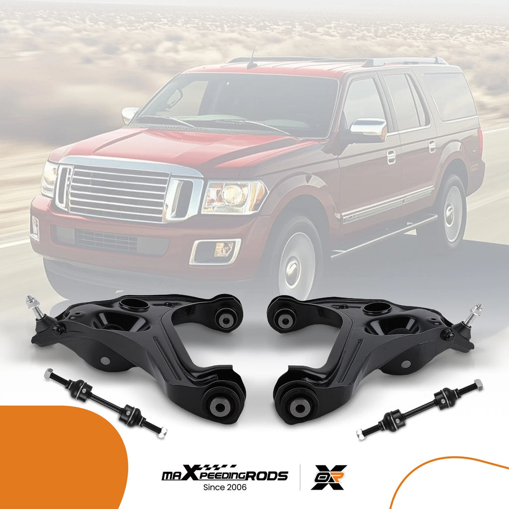 Set of 2 Front Lower Control Arms for Ford F-150 (2009–2013)