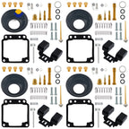 4Pcs Carburetor Rebuild Kit for Yamaha Maxim 650 XJ650 (1980–1983)