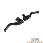 Black Hand Brake Clutch Lever Kit for Harley Sportster Nightster XL1200N (04-13)