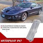 2X Clear Lens Front Bumper Side Marker Lights for Pontiac Firebird (1998–2002)
