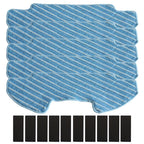 5 Mop Cloths for Samsung Powerbot-E VR05R5050WK (2015–2017) W/Stickers