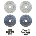 Hella Disc Brake Pad Kit & Rotors for Mercedes R172 SLC43 AMG SLK55 AMG (2011–2020)