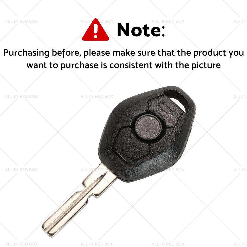3 Button Remote Key 315MHz ID46 CAS2 for BMW 3 5 X3 (E46)