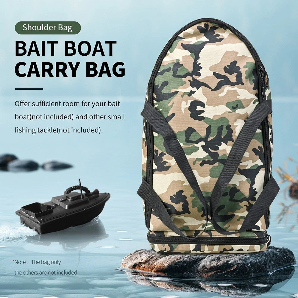 Tear Resistant Fishing Boat Storage Bag with Remote Control Compartment