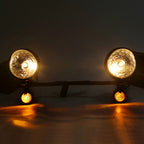 Spot Light Bar Bracket + Turn Signal Light for Motorcycle